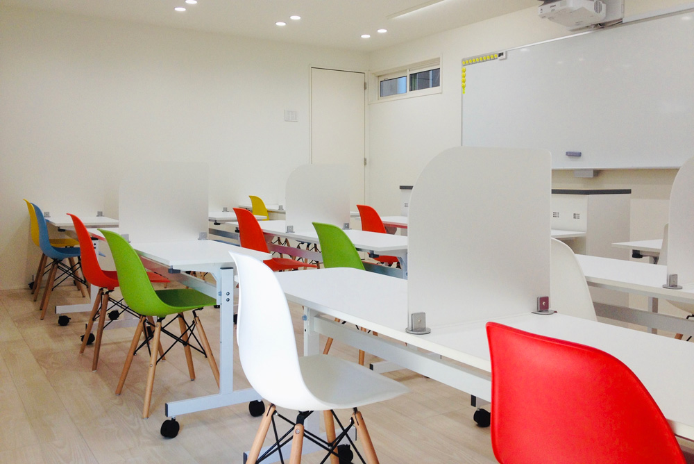 津山高校津山中学ゼミ 1階1番教室